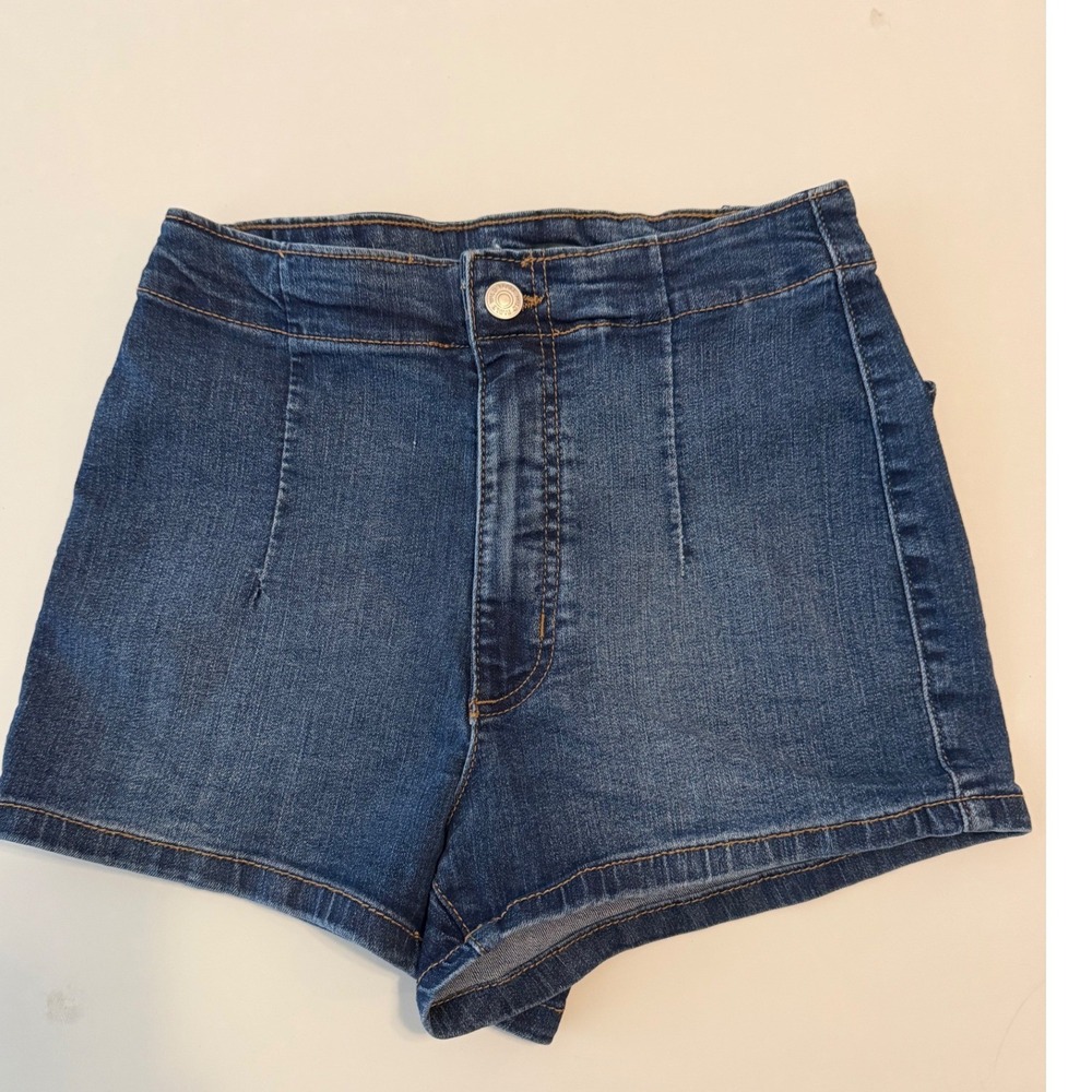 Wild Fable Womens Highest Rise Denim Shorts Medium Wash Blue Size 4 27R